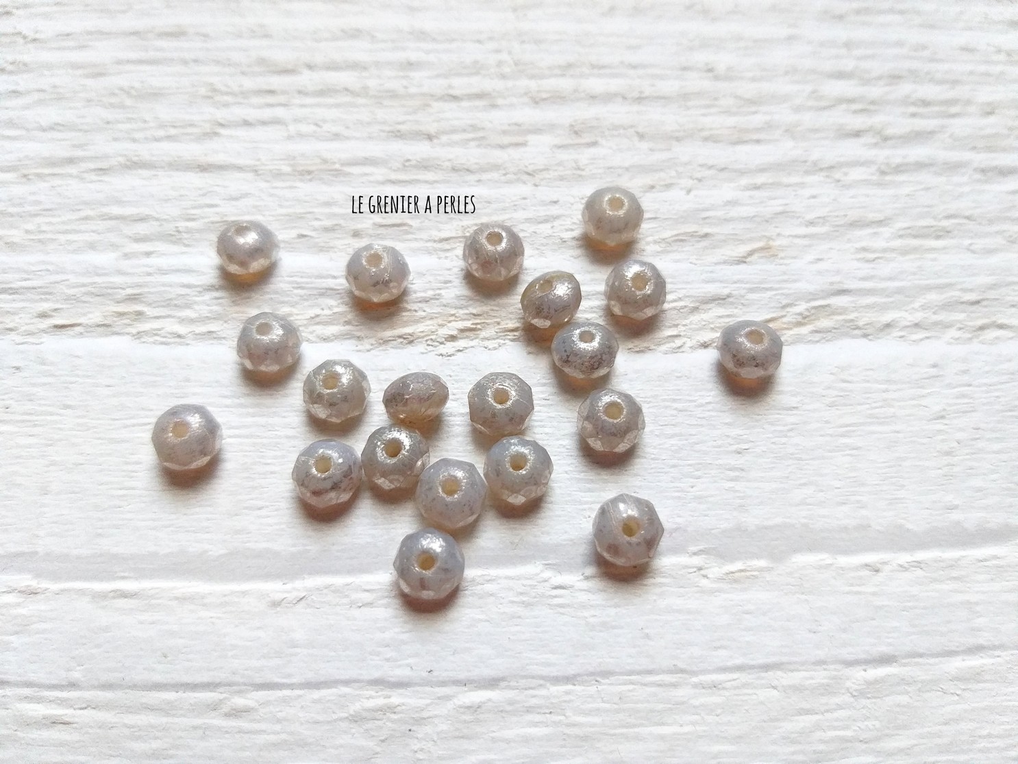 Perles Tchèques 3 x 5 mm